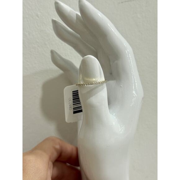 Ring Concierge Stackable Pave Diamond Ring 14k Yellow Gold Women's Size 8.5 - Picture 2 of 7